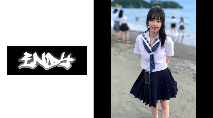 534CRT-024 K②【個人撮影】江ノ島の海で見つけたピンクの水玉水着ちゃん_最強のプリケツ美小女の生ハメ映像放出