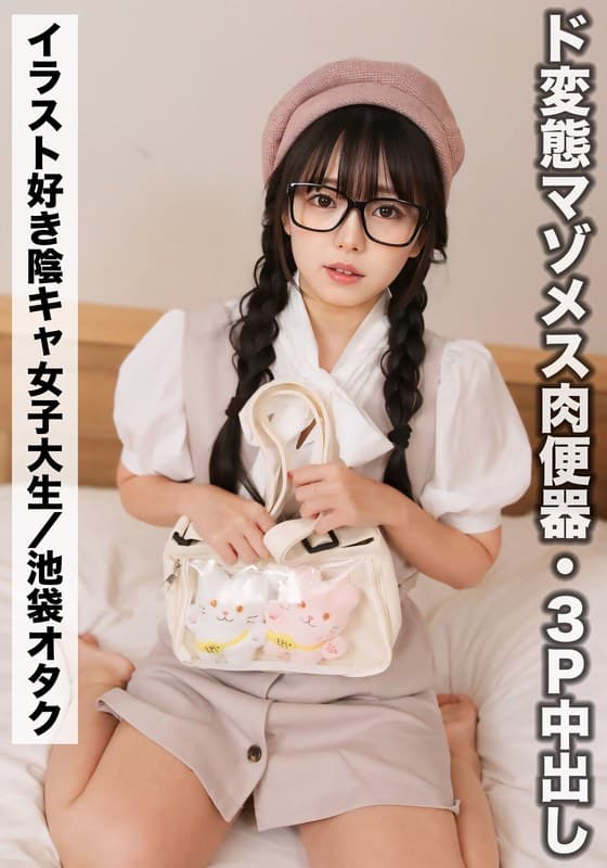 SAKA-012 りおりお（21歳#Bカップ）【イラストを描くのが趣味な陰キャ地味オタク女子大生】ド変態マゾメス